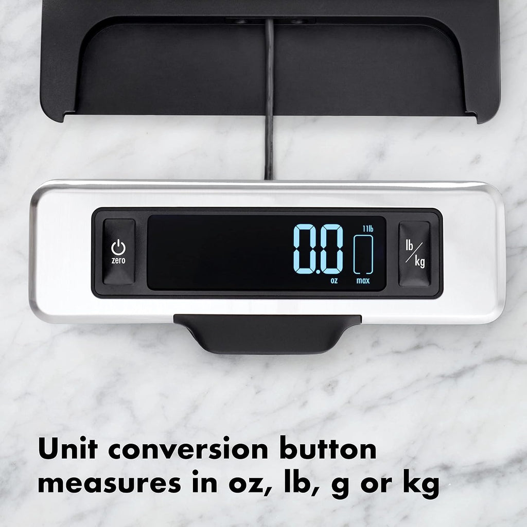 Good Grips 11-Pound Digital Kitchen Food Scale – features