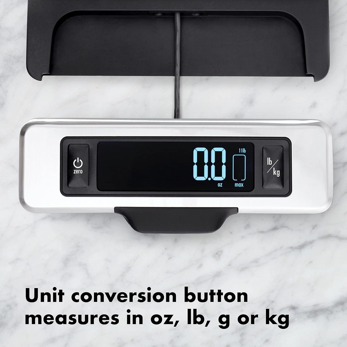 Good Grips 11-Pound Digital Kitchen Food Scale – features