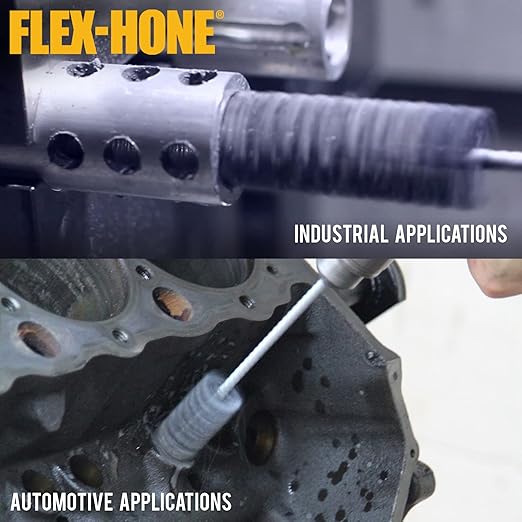 Brush Research BC21260 FLEX-HONE®, 2-1/2" (63.5mm) Diameter, 60 Grit, Silicon Carbide, for Mild Steel, Stainless Steel, Cast Iron and Softer Ferrous Materials
