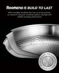 Skillet with Lid, 12-Inch Titanium Nonstick, 2-Quart Capacity
