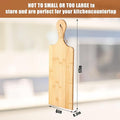 Cutting Boards Set of 12 Bamboo Boards with Handles, 17 x 6 Inch