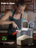 Rice Dispenser Container, 12 Liter Airtight Food Storage with Measuring Spoon