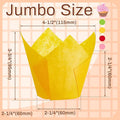 Baking Cups 300 Count Tulip Liners 2-1/4 x 4 Inch Assorted Colors