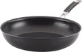 Anolon 87538 Smart Stack Hard Anodized Nonstick Frying Pan / Fry Pan / Hard Anodized Skillet - 12 Inch, Black