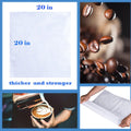Disposable Filter Bags for Cold Brew, Thick Non-Woven, 50 Count