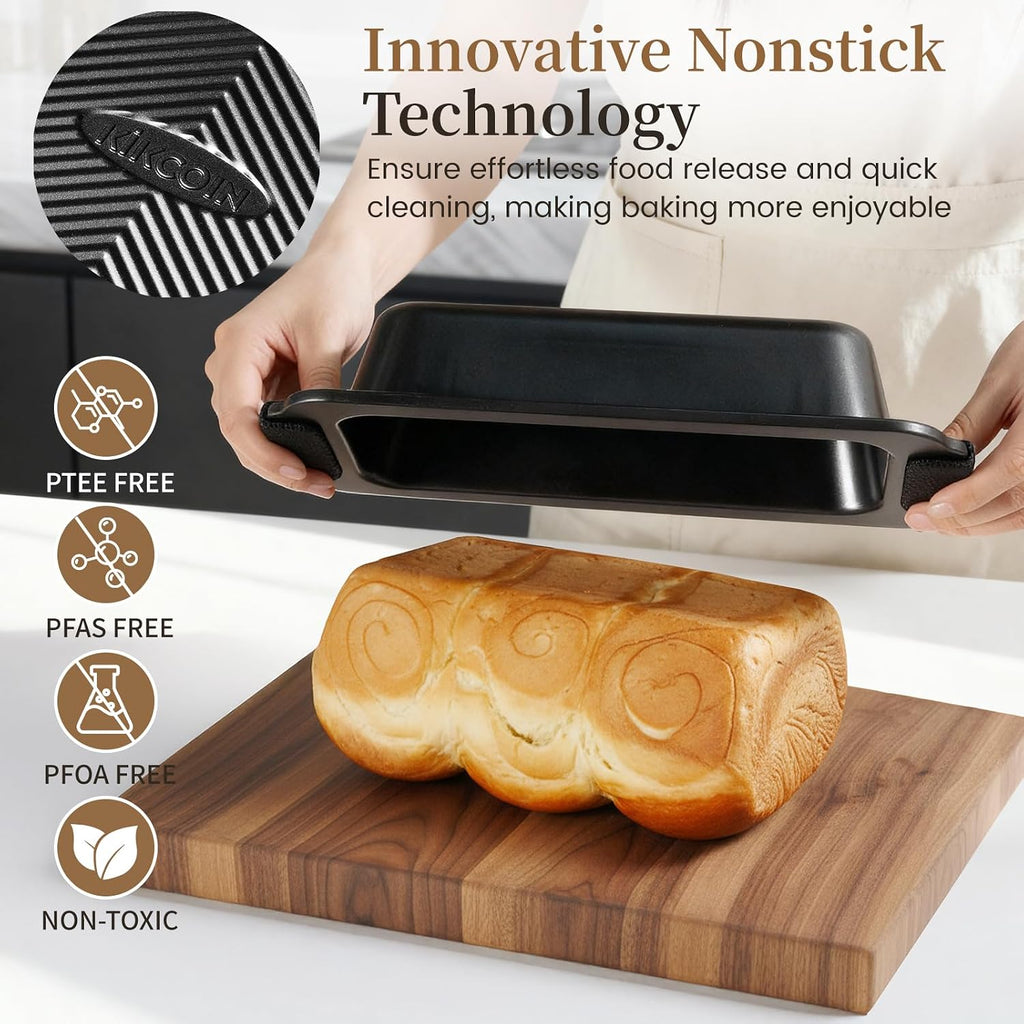 25-Piece Nonstick Baking Pans Set with Large Turkey Roasting Pan, Stackable – alternate view