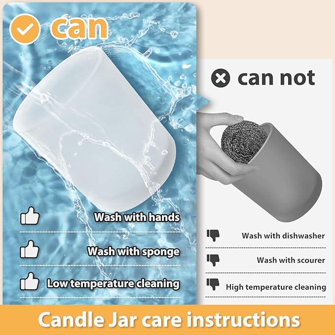 Thick Candle Jars for Making Candles 16 Pcs, 7 OZ Empty Jars with Wood Lids for Candle Making, Sample Container, Frosted Purple
