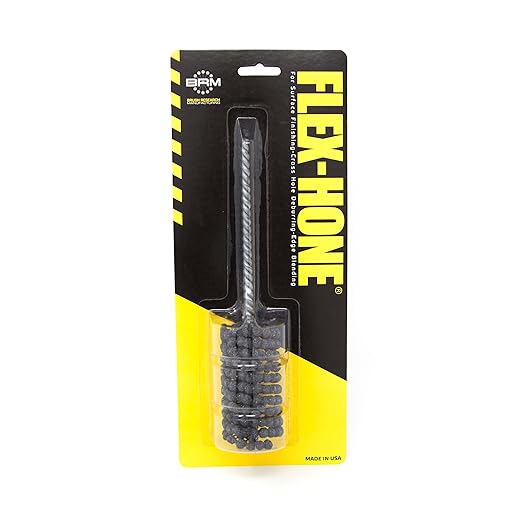 Brush Research BC11460 FLEX-HONE®, 1-1/4" (31.8mm) Diameter, 60 Grit, Silicon Carbide, for Mild Steel, Stainless Steel, Cast Iron and Softer Ferrous Materials