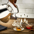 Tea Kettle 2 Quart Stainless Steel with Whistle, Induction Compatible
