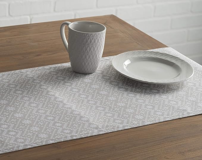 Table Runners 14.5 x 90 Inch 100% Cotton Cozy Christmas Design