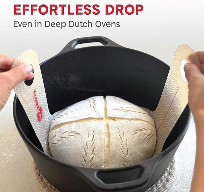 KneadAce Bread Lame & Bread Slings Set Of Oval & Round