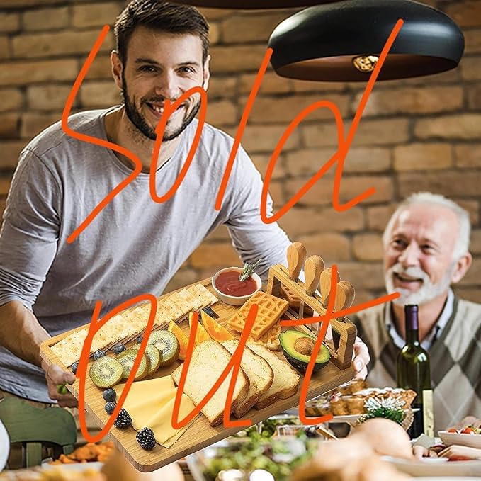 Cutting Board Wood Chopping Board Double Sided Charcuterie Boards Serving Board Kitchen Essential House Warming Hostess Host Gift Serving Tray for Christmas Wedding Birthday Anniversary Coral Red