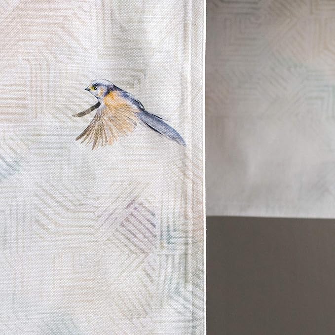 Table Runners 100% Cotton Flying Birds Design 14.5 x 108 Inch