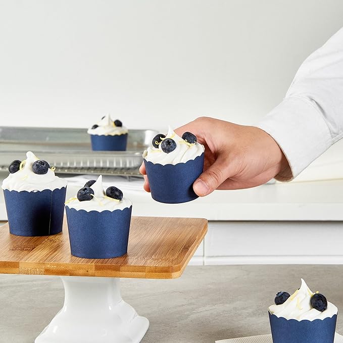 Baking Cups - Midnight Blue Oven-Ready Paper Liners, 200 Count