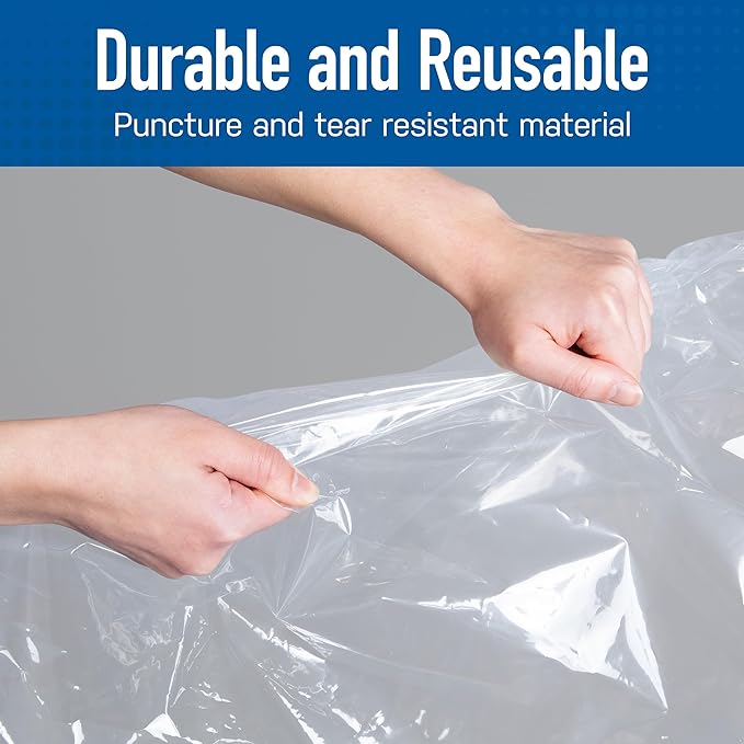 3 Pack Small Vacuum Storage Bags for Comforters, Blankets & Clothes – Vacuum Sealed Compression Bags with Hand Pump – Space Saver Storage Bags for Bedding, Moving, Travel & Organization