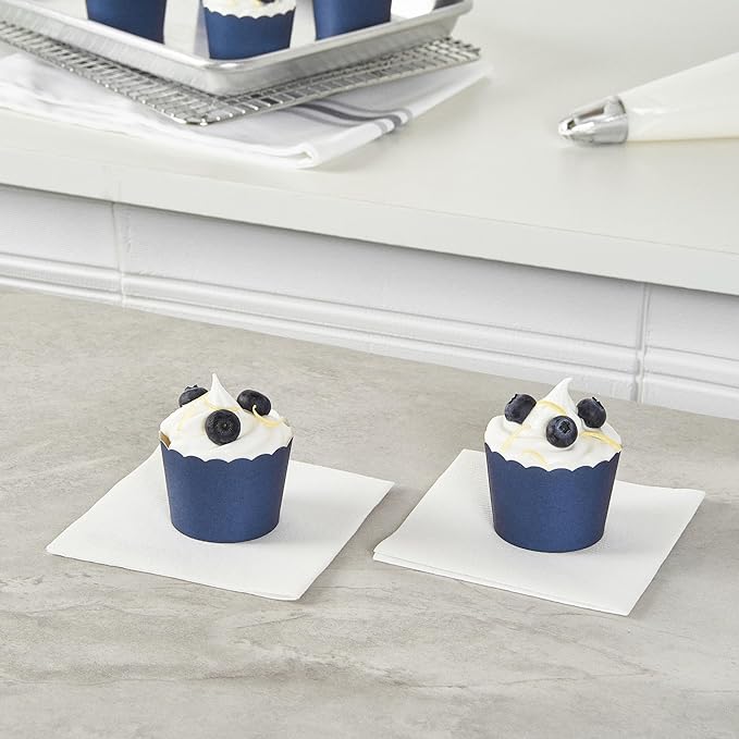 Baking Cups - Midnight Blue Oven-Ready Paper Liners, 200 Count