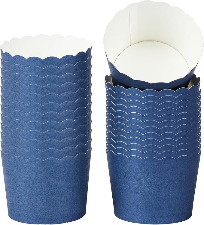 Baking Cups - Midnight Blue Oven-Ready Paper Liners, 200 Count