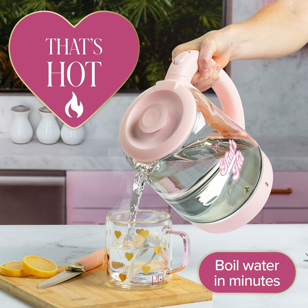 Electric Kettle, Fast Boil with Auto Shut-Off, LED Indicator, 360° Base, Cord – alternate view