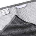 Dish Towels, 6 Pack Black Cotton Kitchen Towels 18 x 28 Inch
