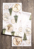 Table Runners 100% Cotton Mountain Life Design 14.5 x 90 Inch
