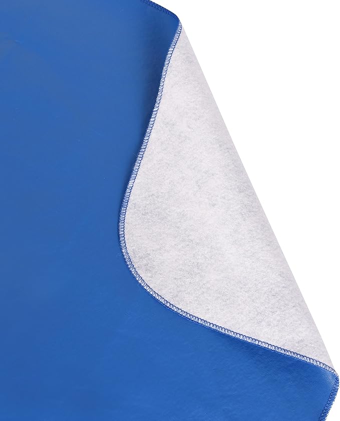 Yourtablecloth Heavy Duty Vinyl Rectangle or Square Tablecloth – 6 Gauge Heavy Duty Tablecloth – Flannel Backed – Wipeable Tablecloth with Vivid Colors & Many Sizes 52 x 70 White