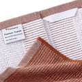 Dish Towel 6 Pack, 100% Cotton 380 GSM Tea Towels in Rust
