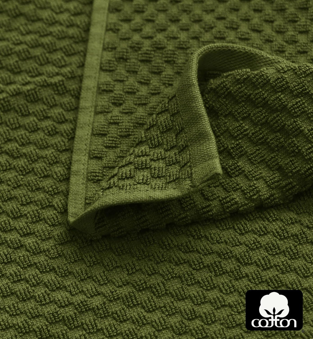 Amazing Kitchen Towel - 12 Pack 100% Cotton Waffle Terry Towel – close-up