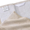 Dish Towels Set of 8, 18x28 Inch Cotton Kitchen Towels in Khaki
