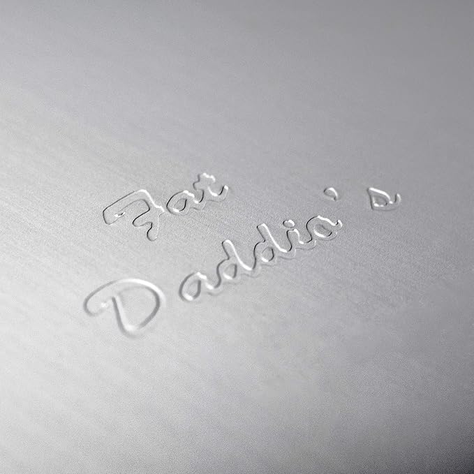 Fat Daddio's Anodized Aluminum Round Cake Pans, 2 Piece Set, 7 x 3 Inch