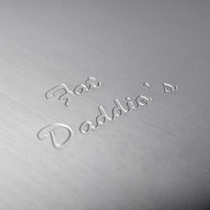 Fat Daddio's Anodized Aluminum Round Cake Pans, 2 Piece Set, 5 x 3 Inch